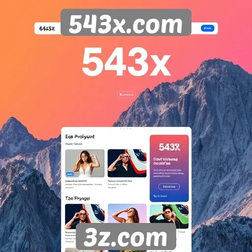 Análise da evolução do design no site 543x.com