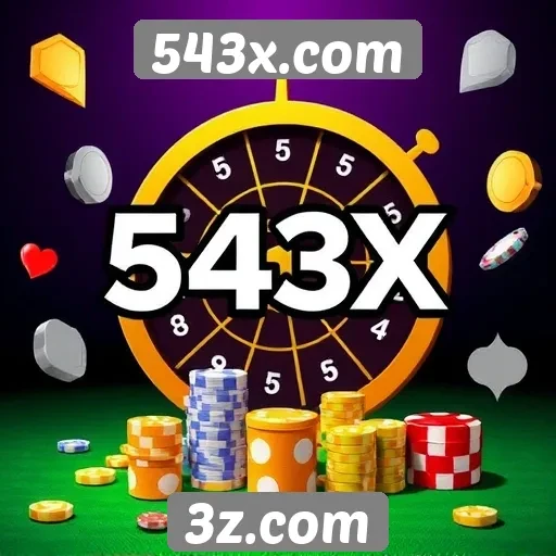 543x.com oferece uma variedade de jogos de cassino online